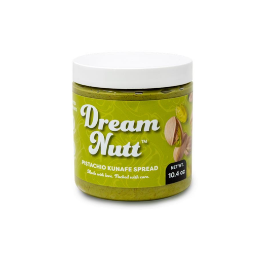 Dubai Chocolate Dip in a Jar - Pistachio Treat Crunchy Dessert, 10.4oz Jar Spread (Copy)